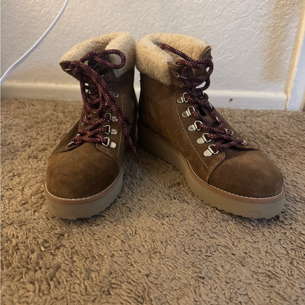 Sam Edelman Franc Bootie in Toffee Brown